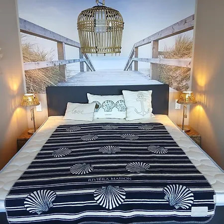 Meereszauber Mit Strandkorb In Der Saison Appartement